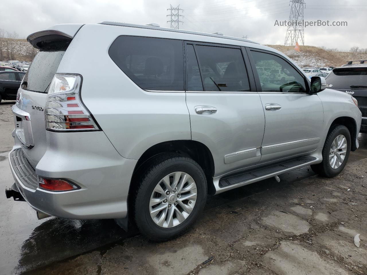 2017 Lexus Gx 460 Silver vin: JTJBM7FXXH5161199