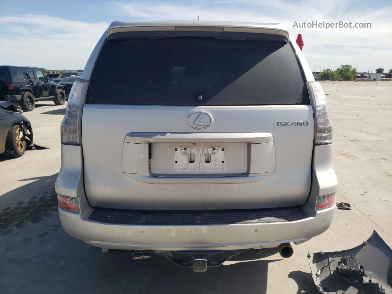 2017 Lexus Gx 460 Silver vin: JTJBM7FXXH5171103