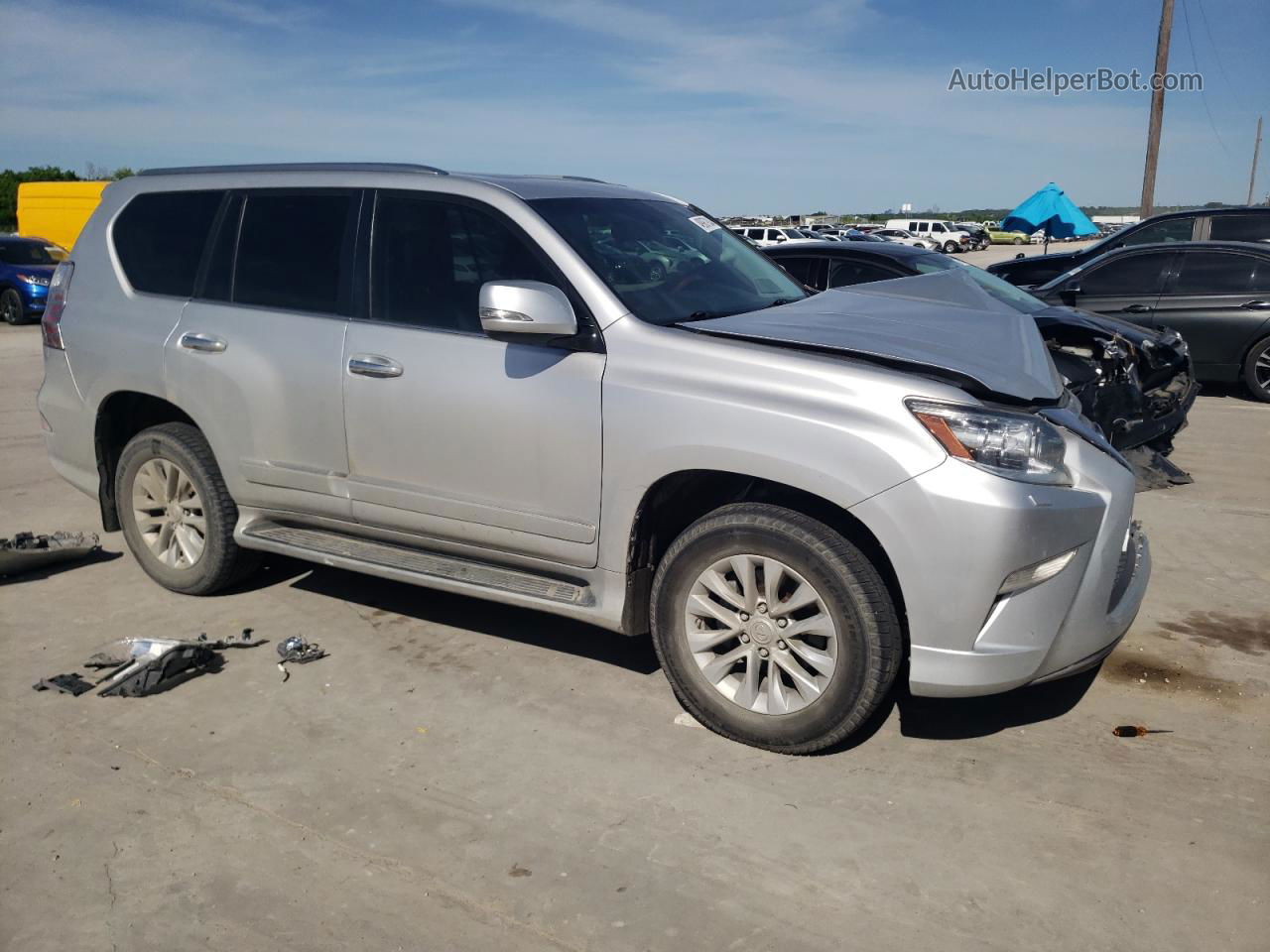 2017 Lexus Gx 460 Серебряный vin: JTJBM7FXXH5171103