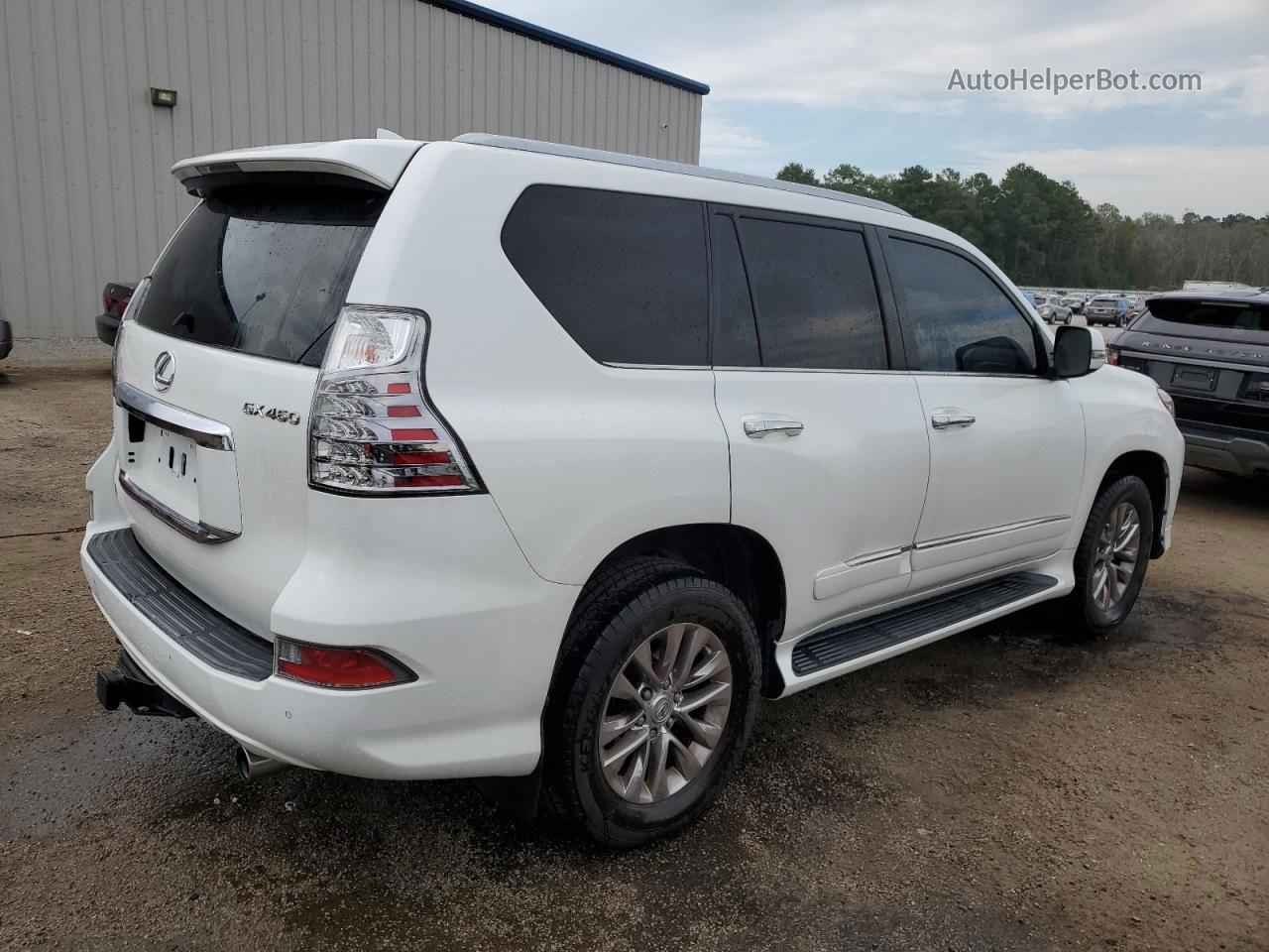 2017 Lexus Gx 460 White vin: JTJBM7FXXH5176298