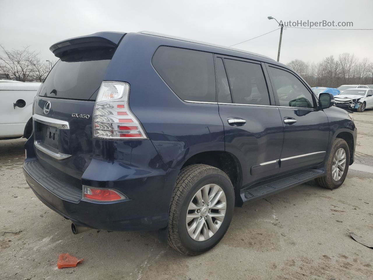 2017 Lexus Gx 460 Blue vin: JTJBM7FXXH5178455