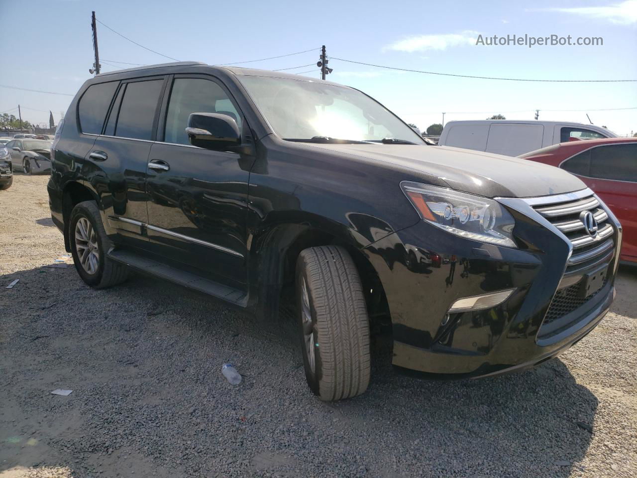 2017 Lexus Gx 460 Black vin: JTJBM7FXXH5179783