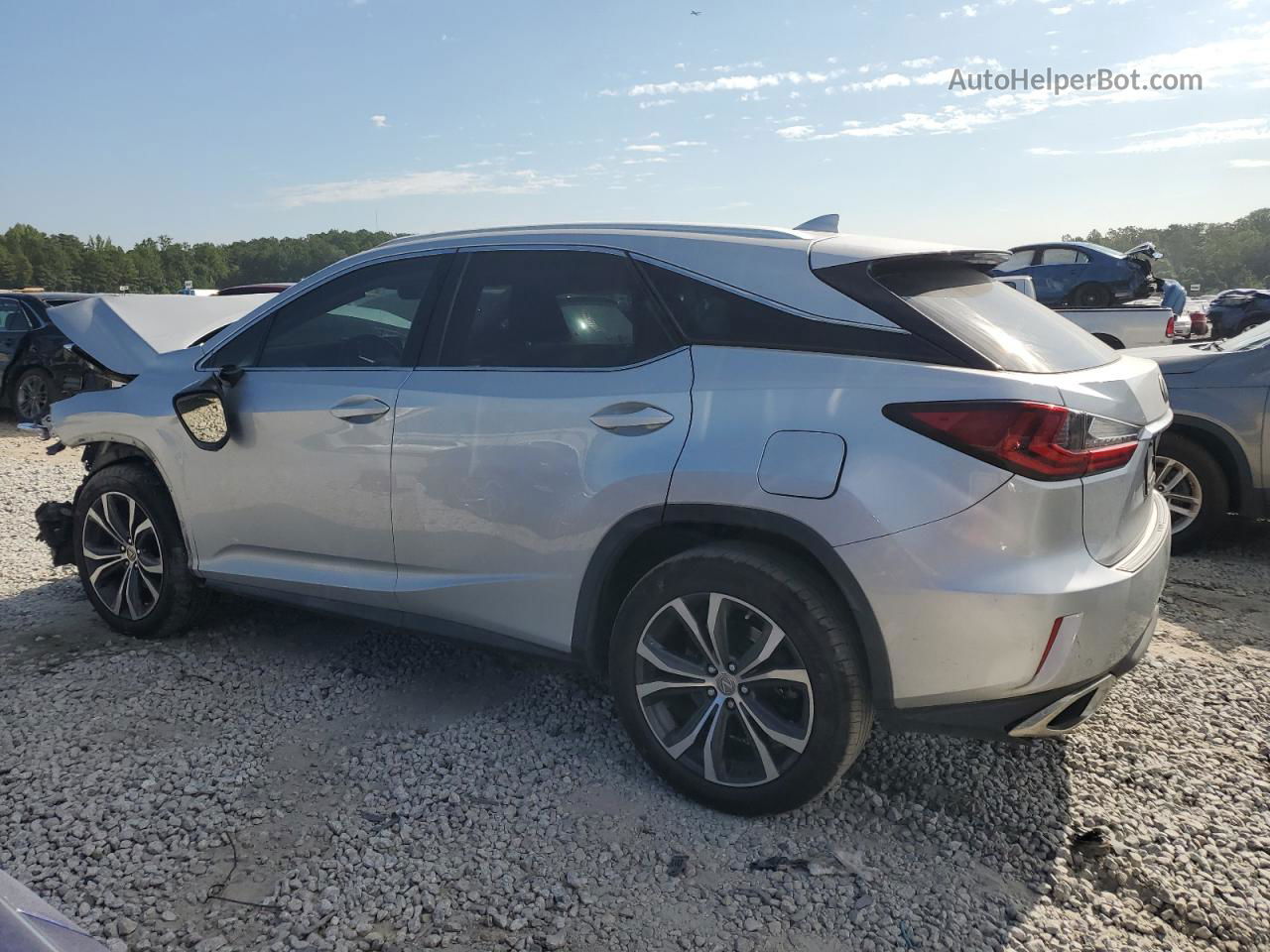 2016 Lexus Rx 350 Silver vin: JTJBZMCA0G2012882