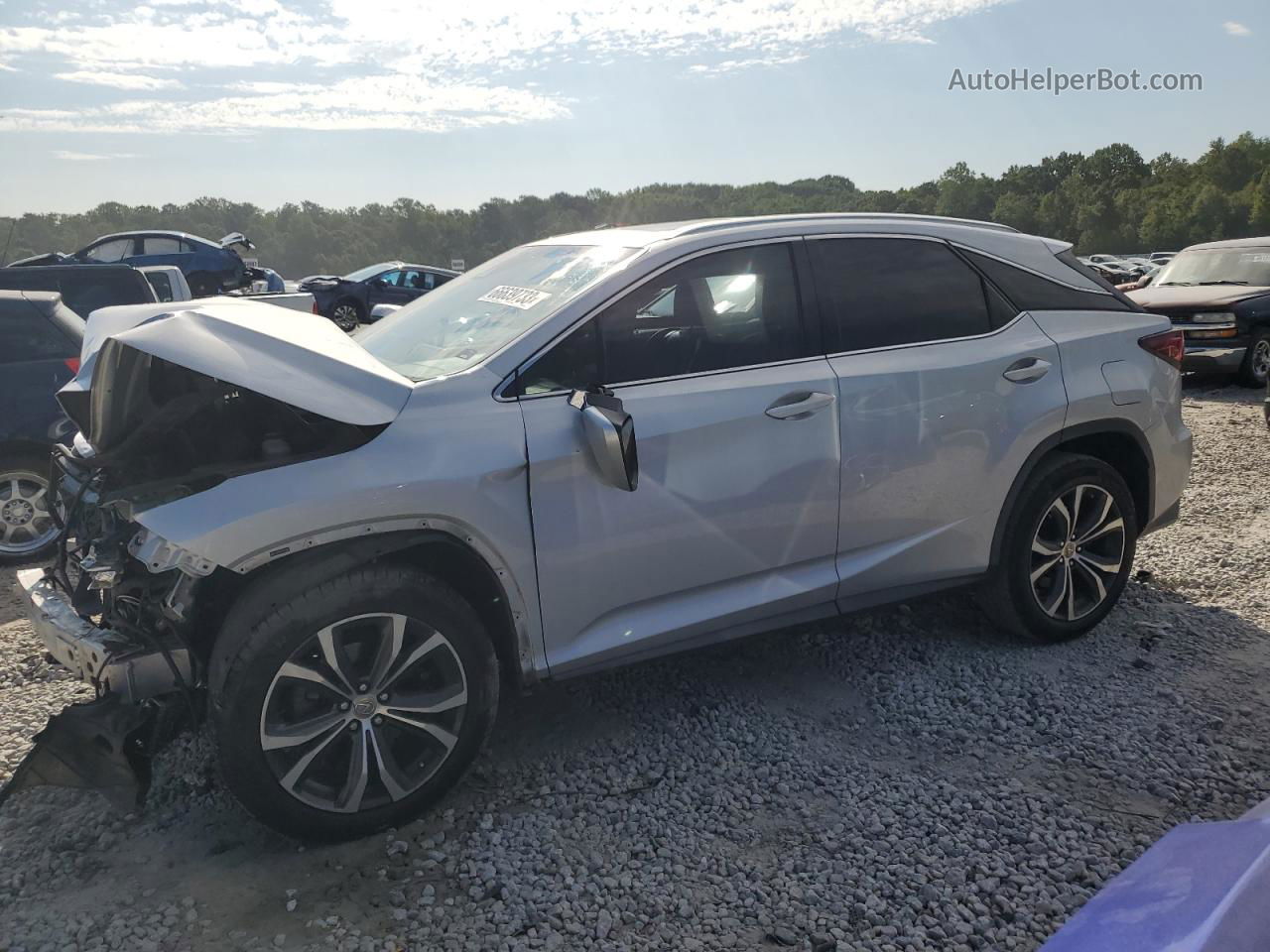 2016 Lexus Rx 350 Silver vin: JTJBZMCA0G2012882