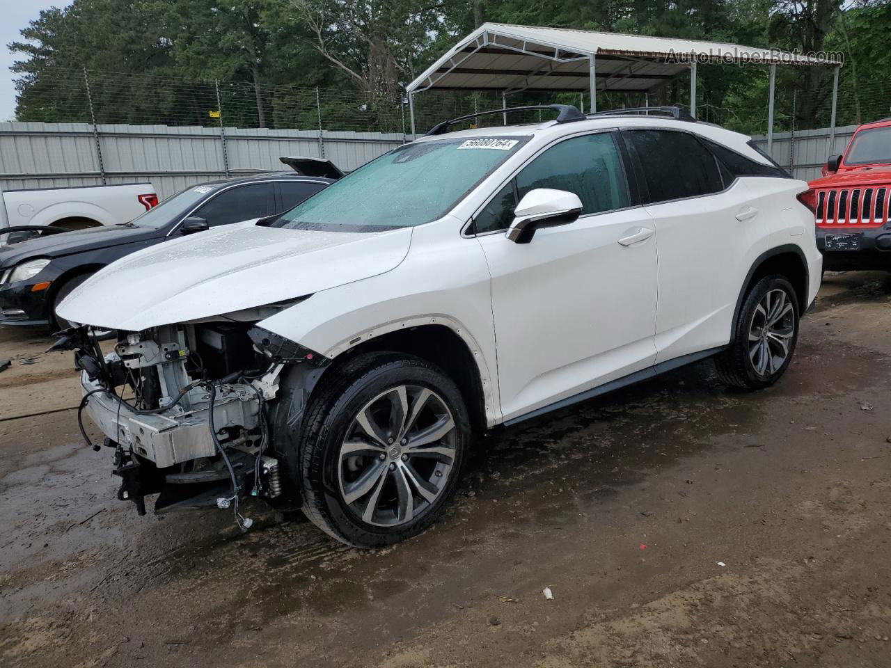 2016 Lexus Rx 350 White vin: JTJBZMCA2G2004735