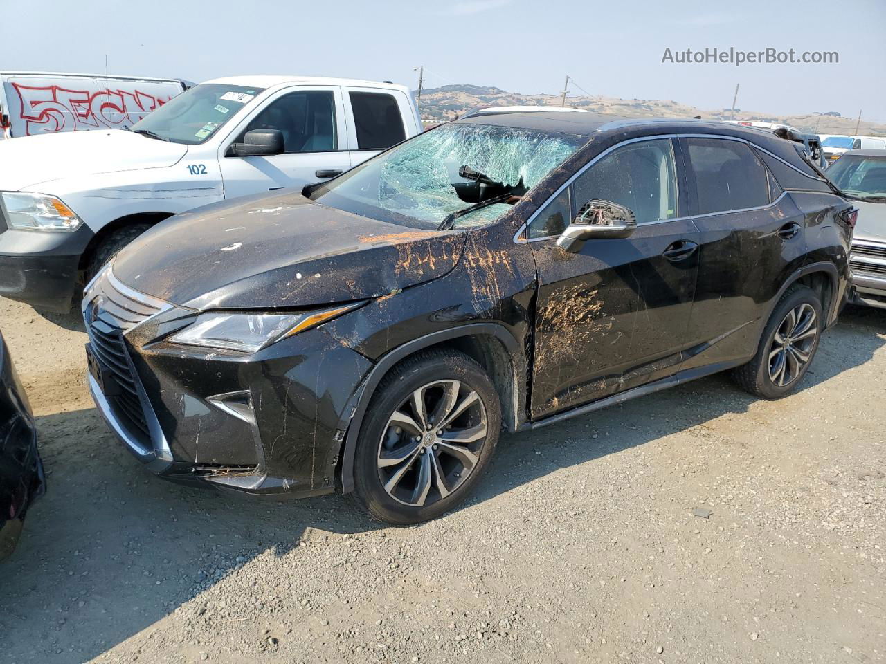 2016 Lexus Rx 350 Black vin: JTJBZMCA4G2002453