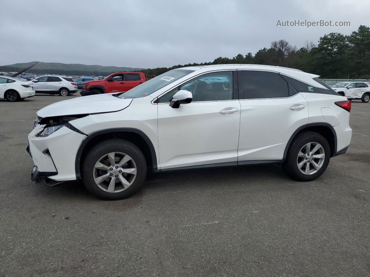 2016 Lexus Rx 350 White vin: JTJBZMCA4G2005885