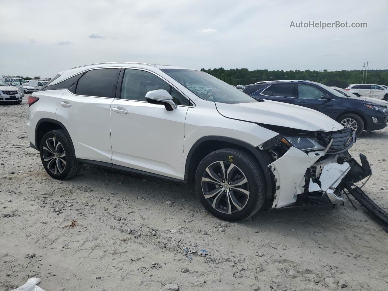 2016 Lexus Rx 350 White vin: JTJBZMCA5G2002834