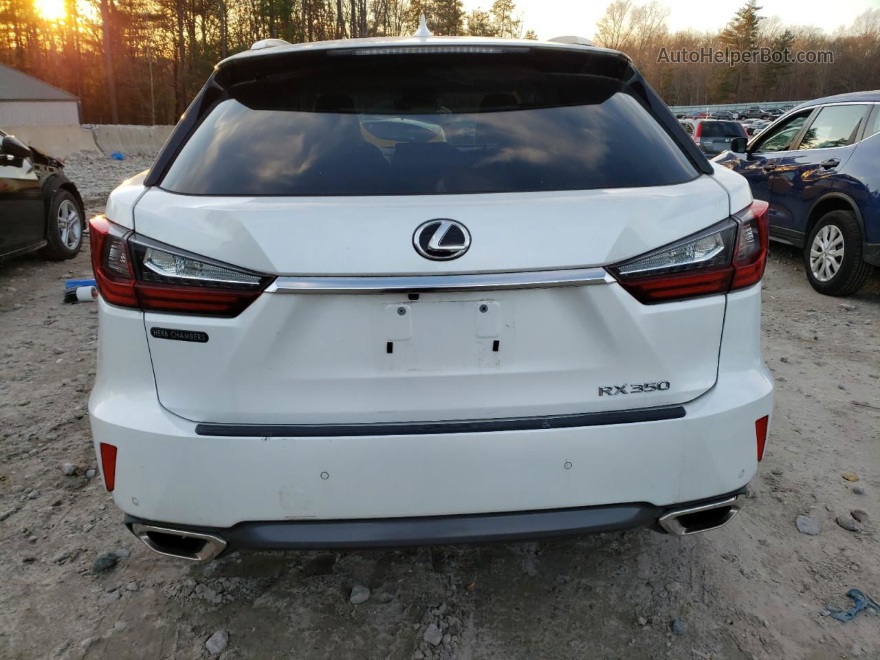 2016 Lexus Rx 350 White vin: JTJBZMCA8G2003539