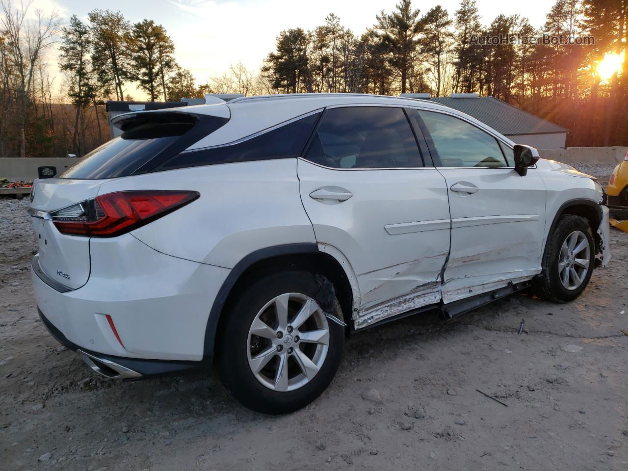 2016 Lexus Rx 350 White vin: JTJBZMCA8G2003539