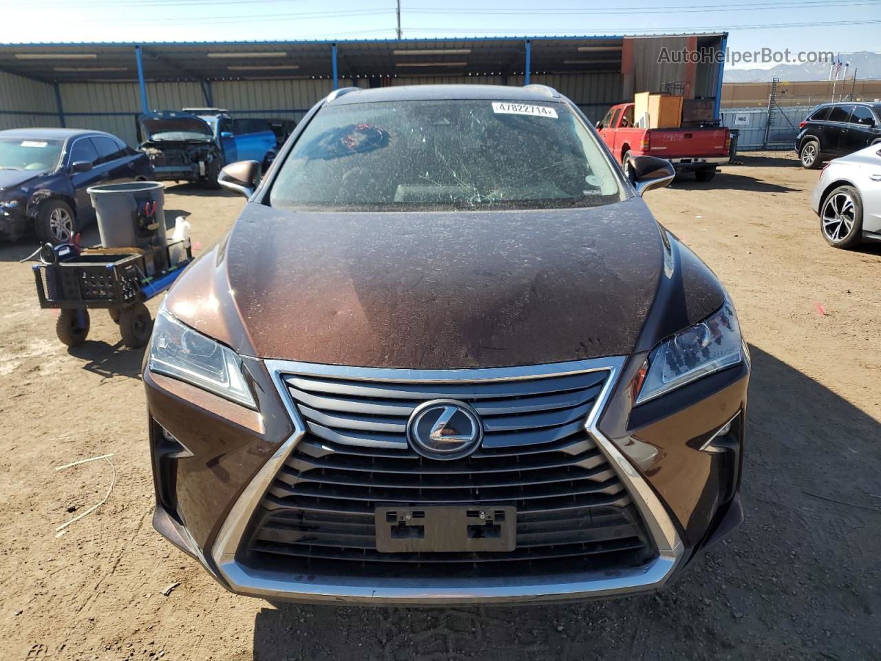 2016 Lexus Rx 350 Brown vin: JTJBZMCA8G2009079