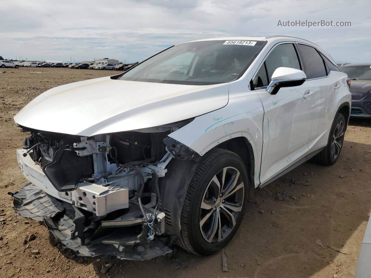 2016 Lexus Rx 350 White vin: JTJBZMCA8G2010040