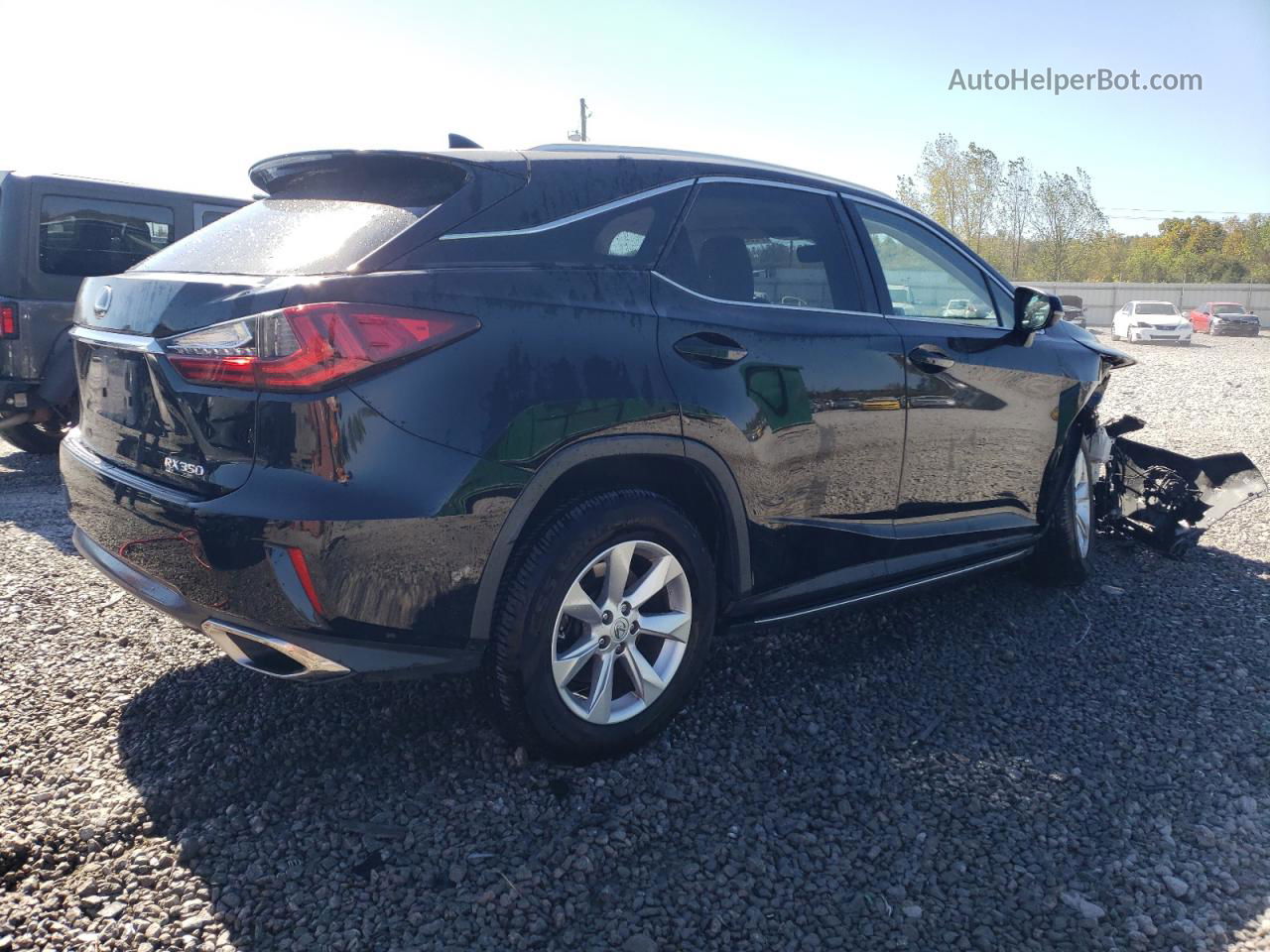 2016 Lexus Rx 350 Black vin: JTJBZMCA9G2003095