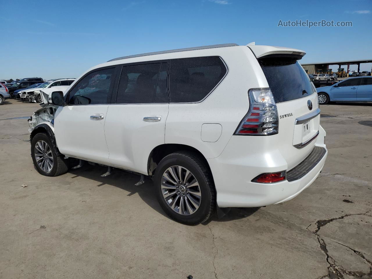 2022 Lexus Gx 460 Luxury White vin: JTJGM7BX0N5329777