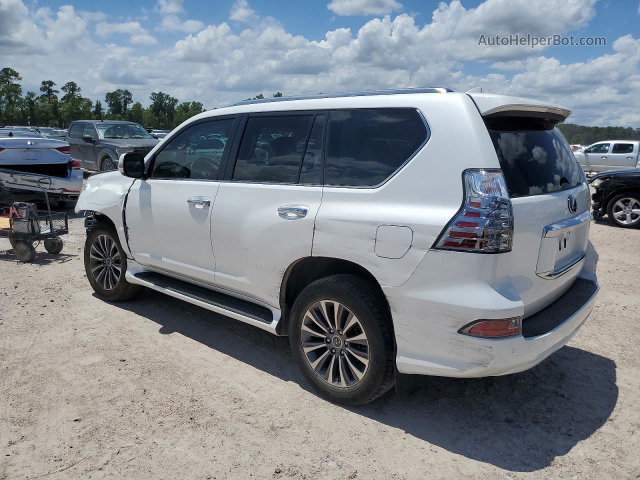 2022 Lexus Gx 460 Luxury Белый vin: JTJGM7BX5N5311694