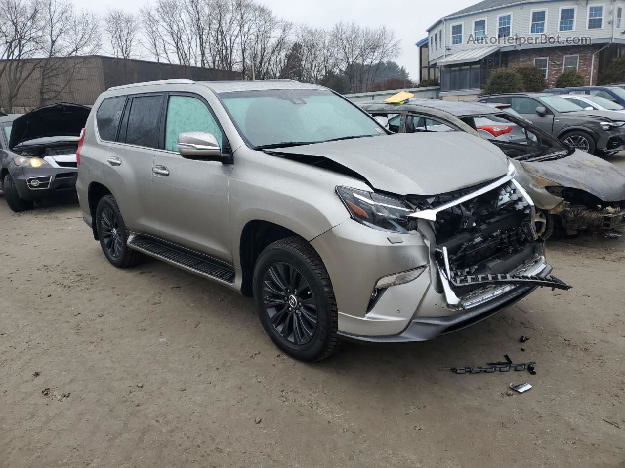 2022 Lexus Gx 460 Luxury Серебряный vin: JTJGM7BX6N5311901