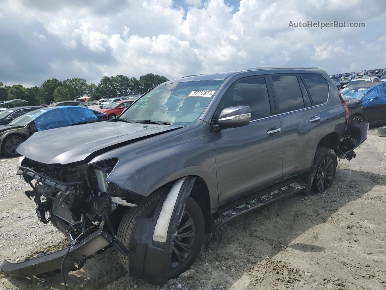 2022 Lexus Gx 460 Luxury Gray vin: JTJGM7BX7N5325922