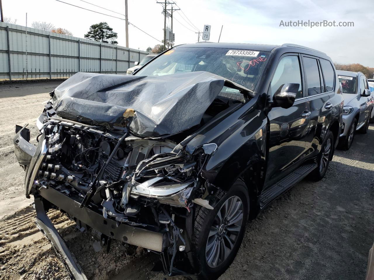 2022 Lexus Gx 460 Luxury Black vin: JTJGM7BX8N5337352