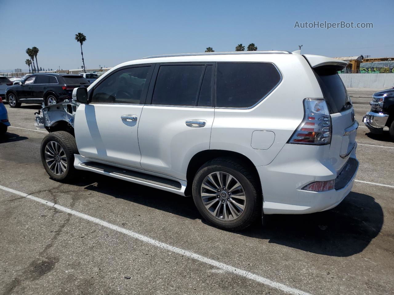 2022 Lexus Gx 460 Luxury Белый vin: JTJGM7BX9N5321290