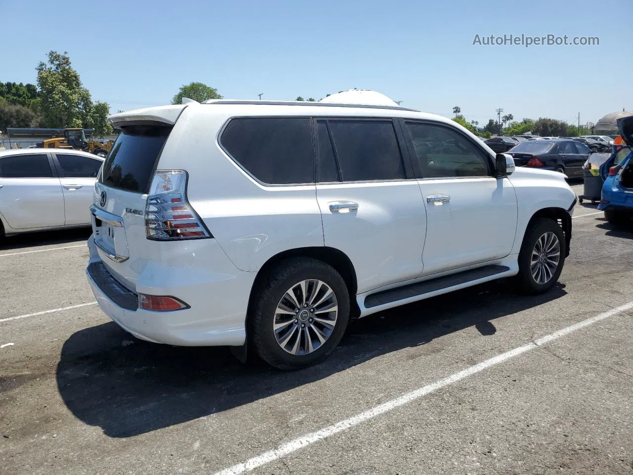 2022 Lexus Gx 460 Luxury Белый vin: JTJGM7BX9N5321290