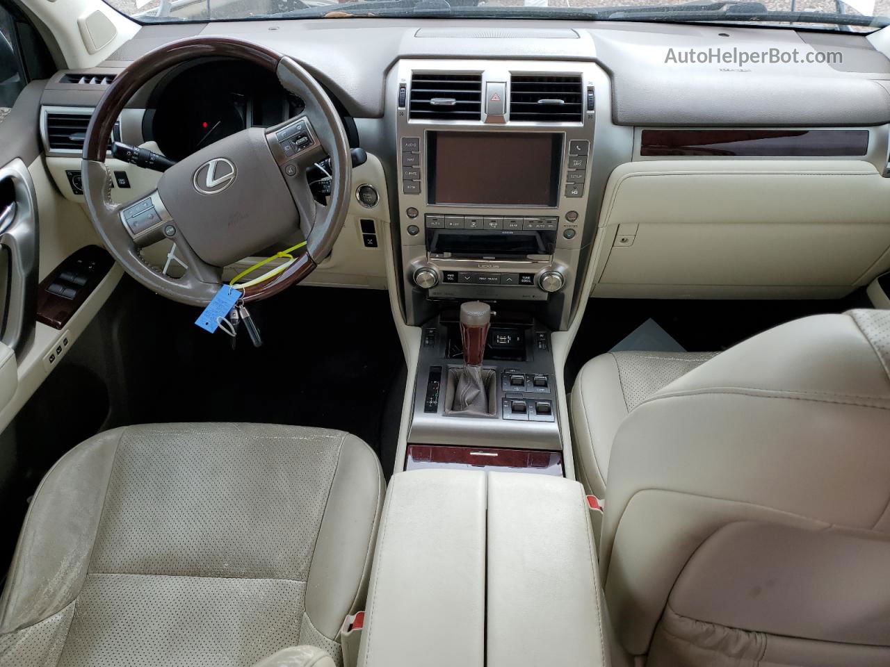 2015 Lexus Gx 460 Premium Белый vin: JTJJM7FX0F5114384