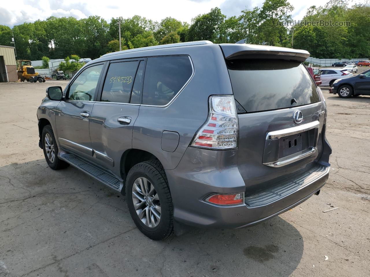 2017 Lexus Gx 460 Premium Серый vin: JTJJM7FX0H5164477