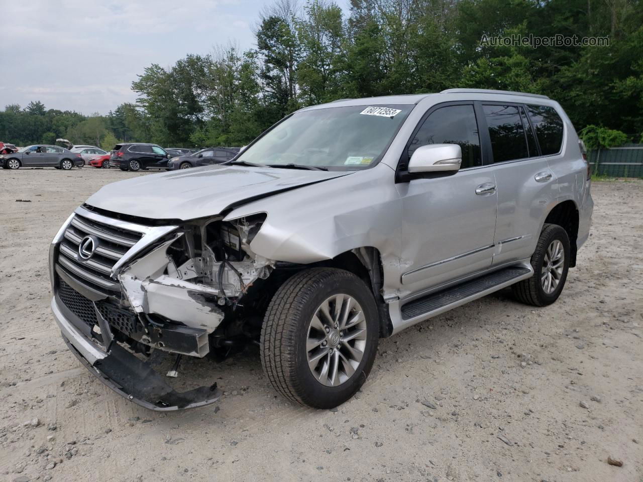 2015 Lexus Gx 460 Premium Silver vin: JTJJM7FX1F5107055