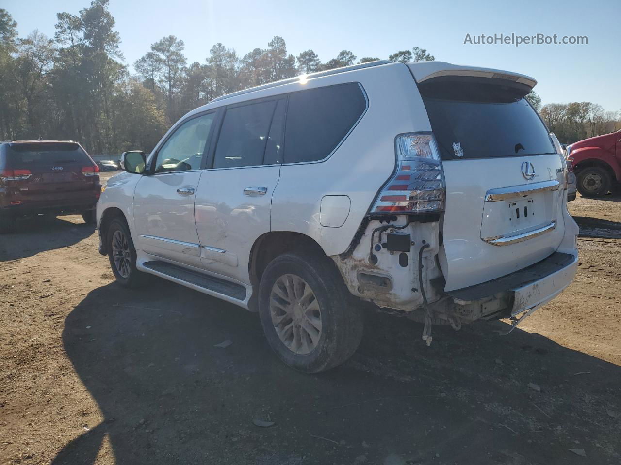 2017 Lexus Gx 460 Premium White vin: JTJJM7FX1H5156419