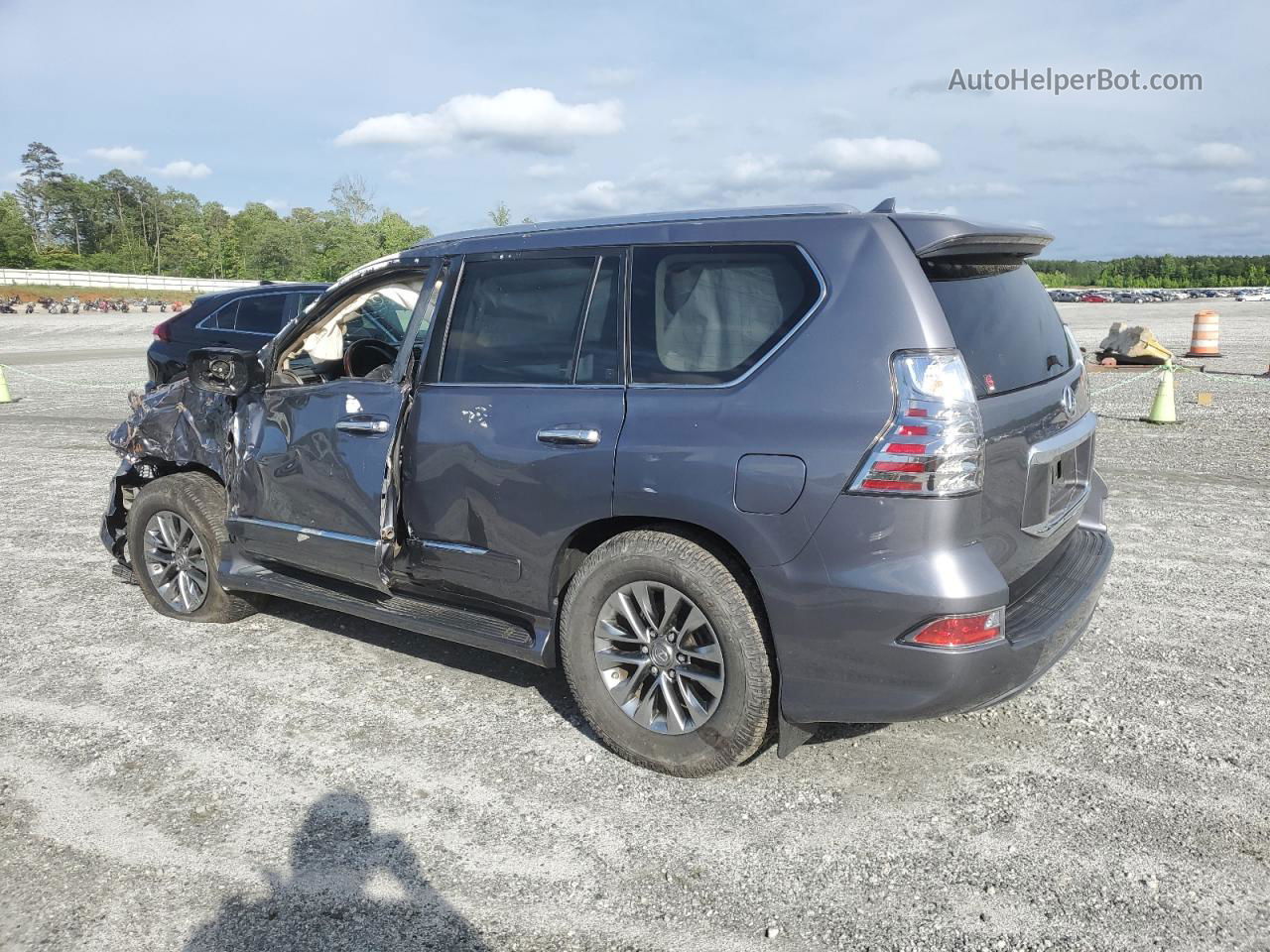 2015 Lexus Gx 460 Premium Gray vin: JTJJM7FX2F5097071