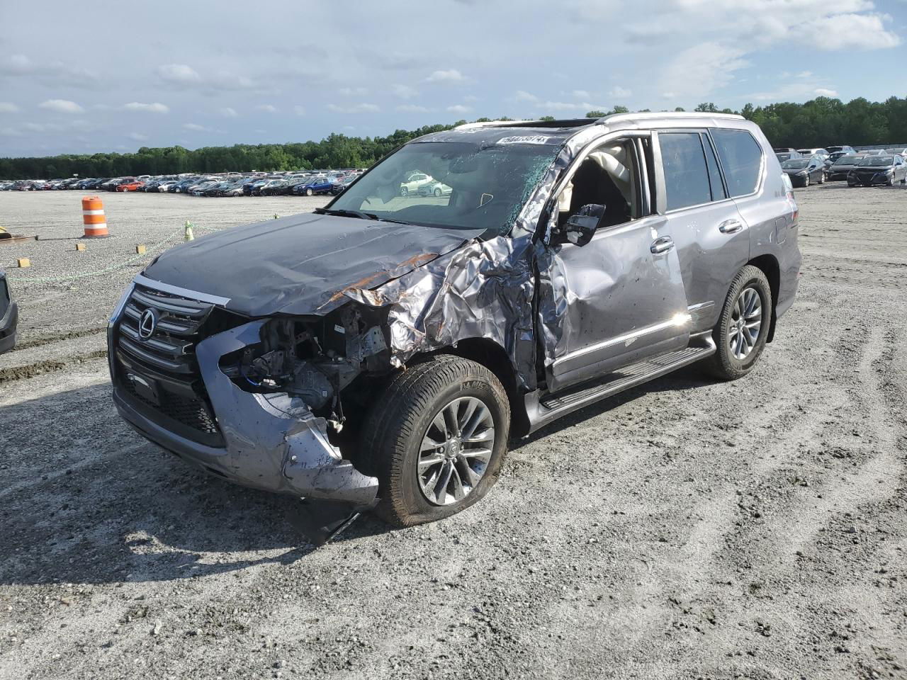 2015 Lexus Gx 460 Premium Gray vin: JTJJM7FX2F5097071