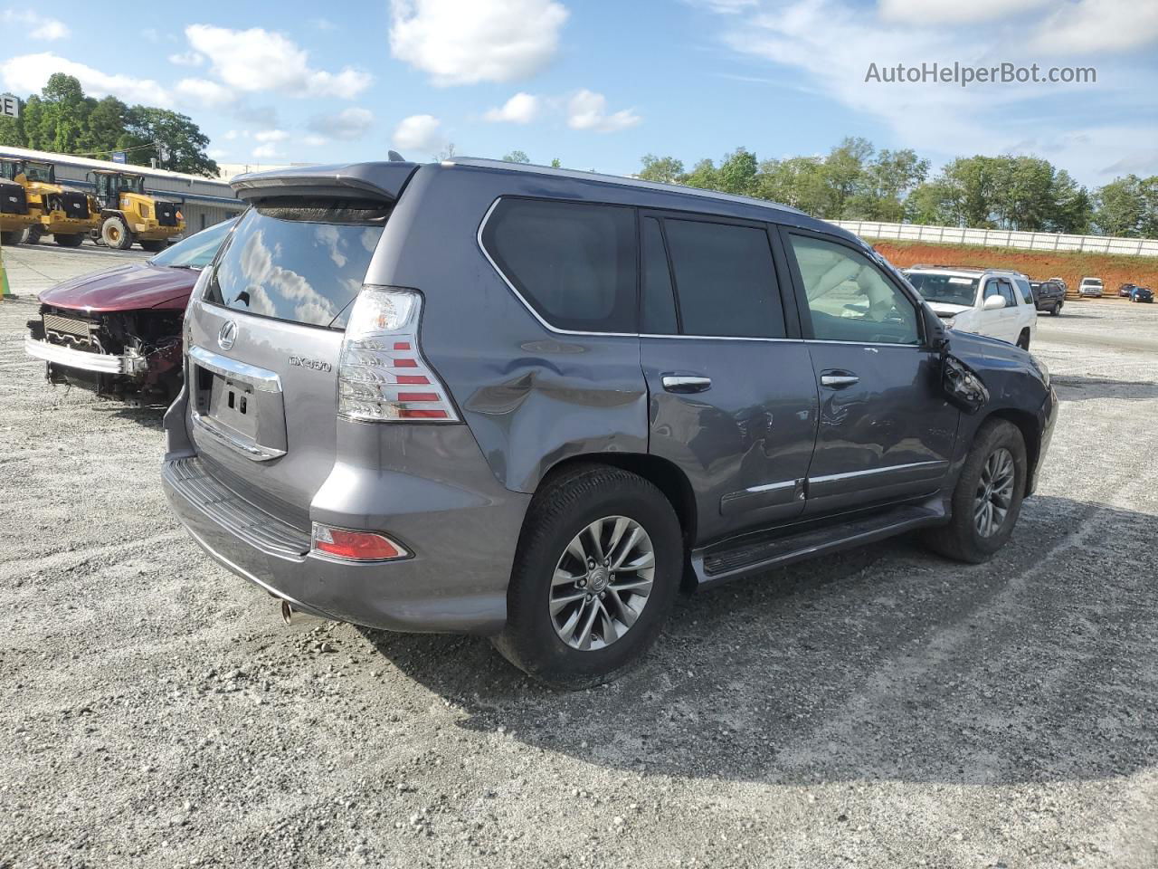 2015 Lexus Gx 460 Premium Серый vin: JTJJM7FX2F5097071