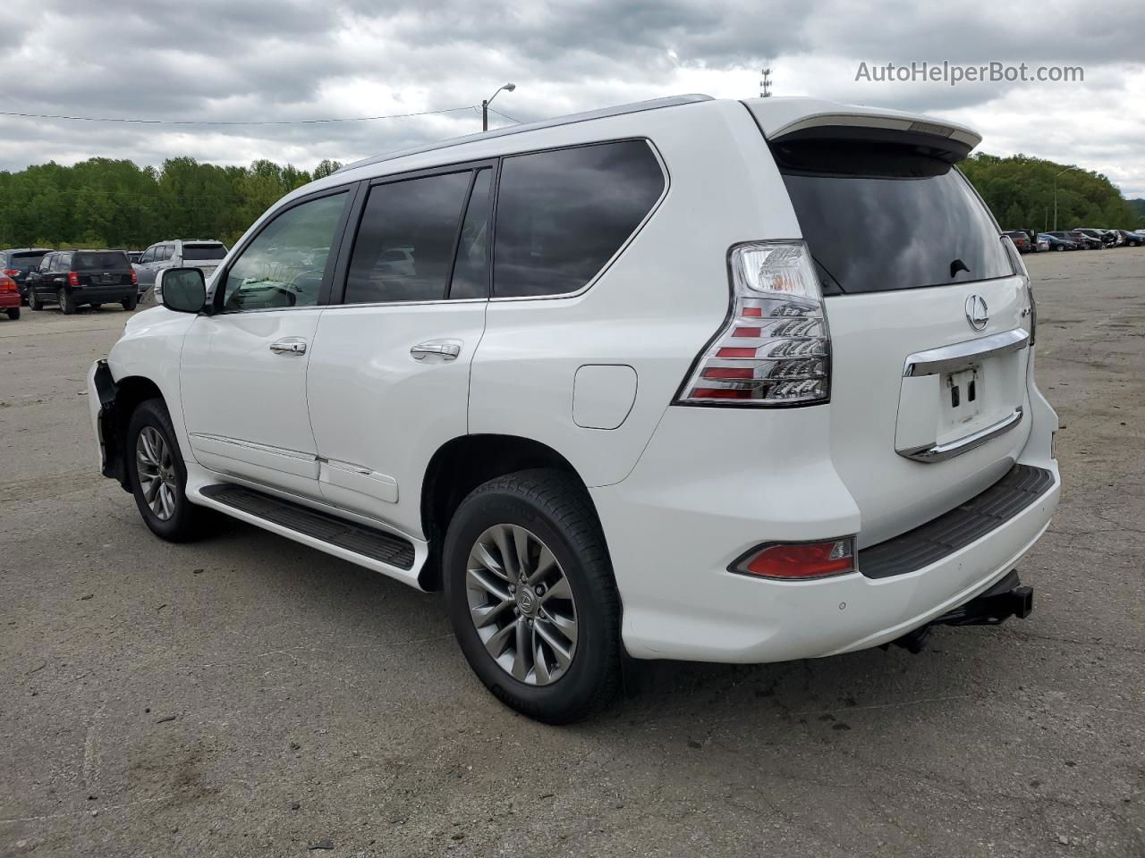 2015 Lexus Gx 460 Premium White vin: JTJJM7FX2F5097376