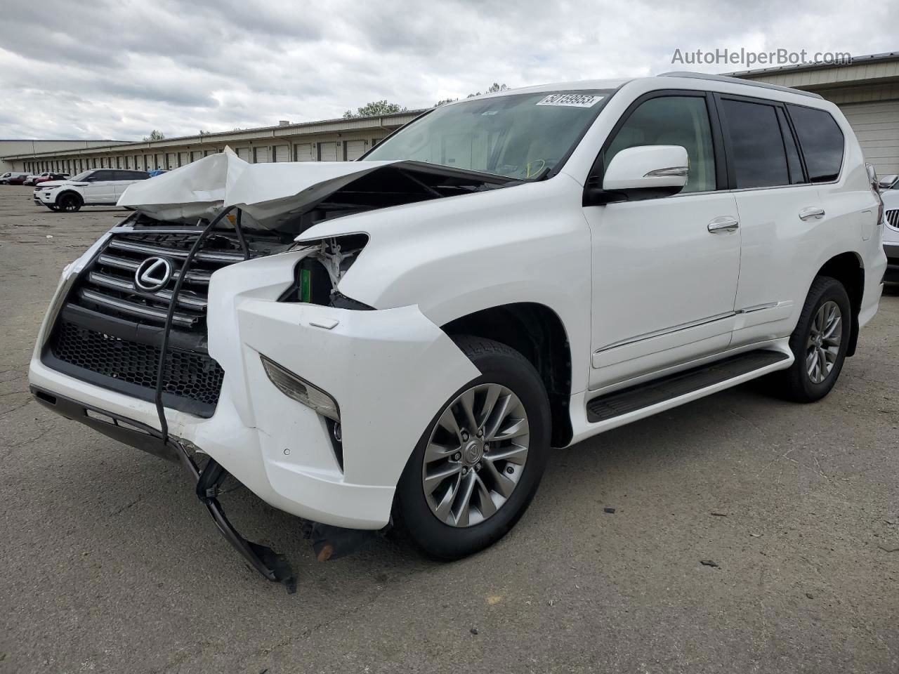 2015 Lexus Gx 460 Premium White vin: JTJJM7FX2F5097376