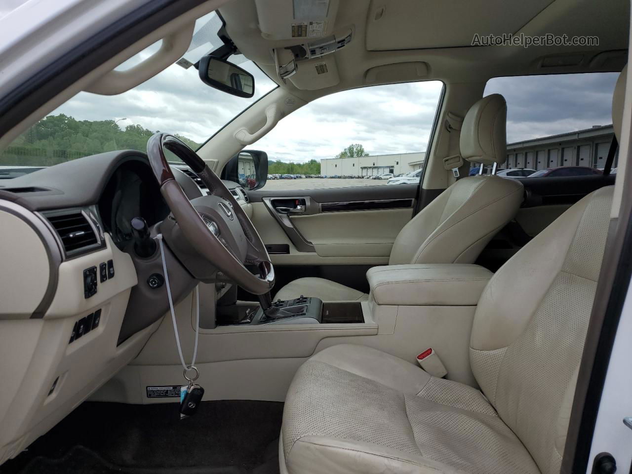 2015 Lexus Gx 460 Premium White vin: JTJJM7FX2F5097376