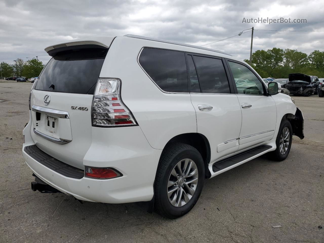 2015 Lexus Gx 460 Premium White vin: JTJJM7FX2F5097376