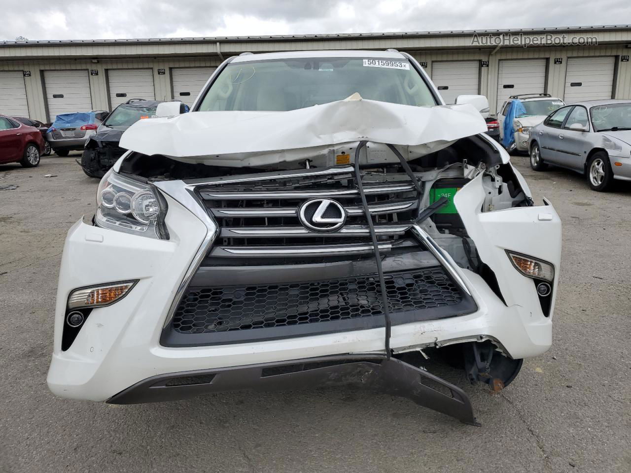 2015 Lexus Gx 460 Premium Белый vin: JTJJM7FX2F5097376