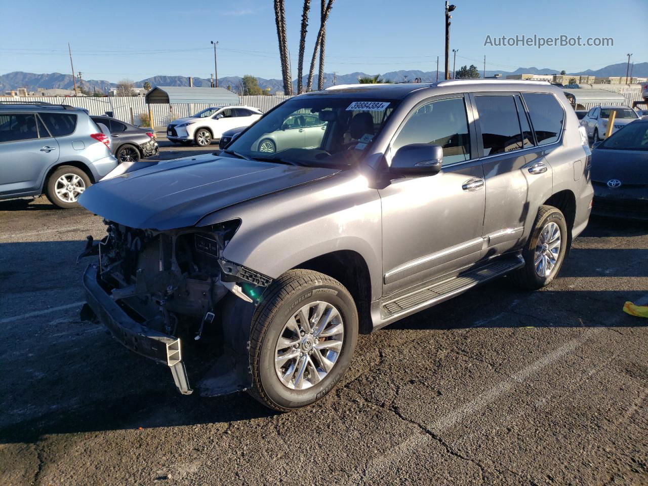 2015 Lexus Gx 460 Premium Серый vin: JTJJM7FX2F5099869