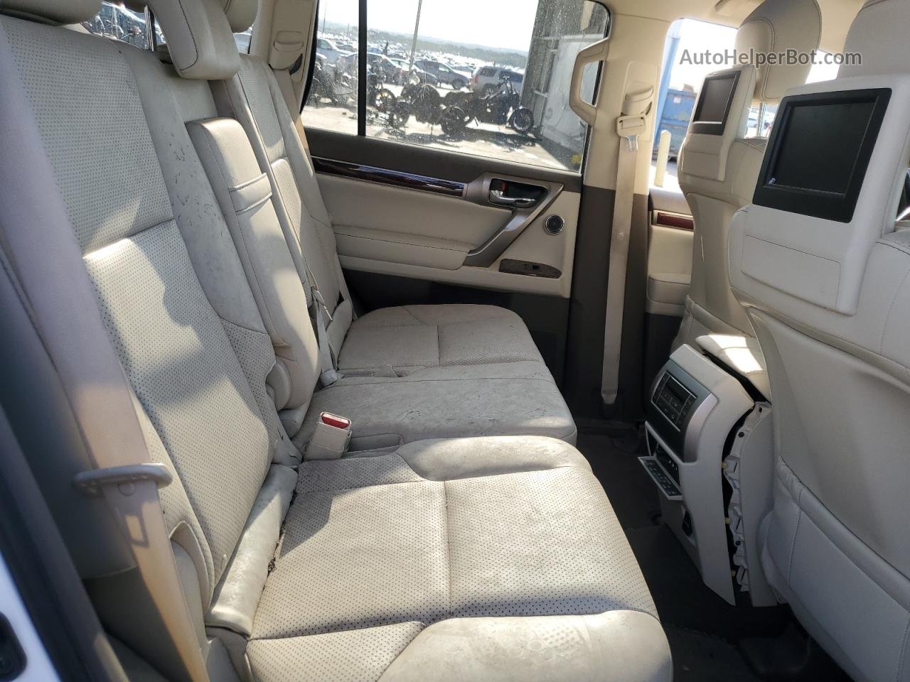 2015 Lexus Gx 460 Premium White vin: JTJJM7FX2F5115083