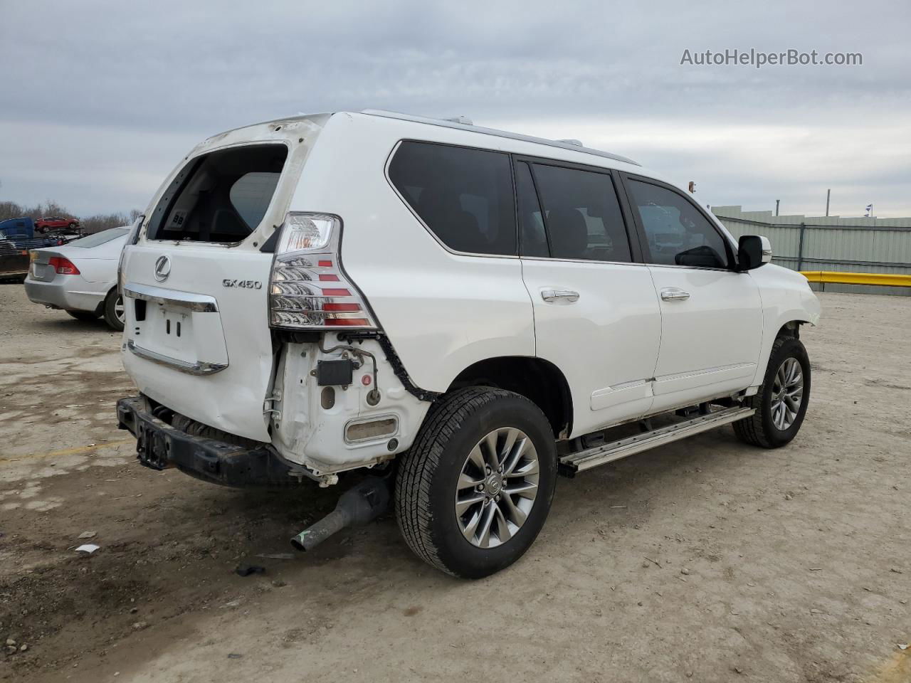 2015 Lexus Gx 460 Premium White vin: JTJJM7FX2F5118484