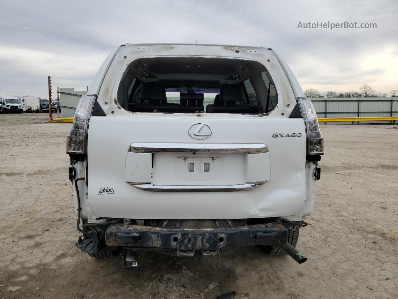 2015 Lexus Gx 460 Premium White vin: JTJJM7FX2F5118484