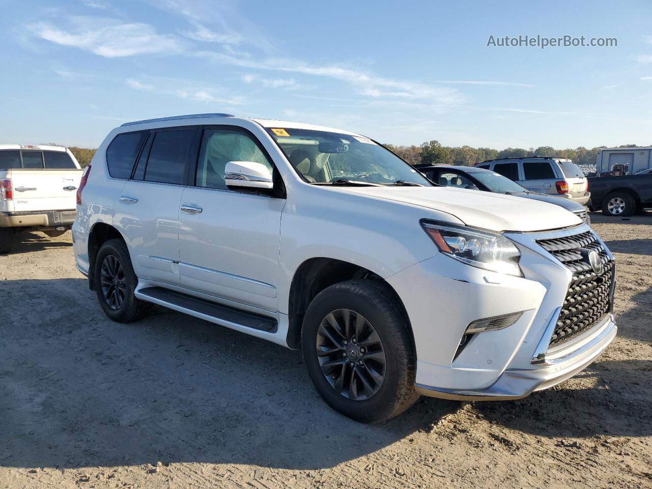 2017 Lexus Gx 460 Premium White vin: JTJJM7FX2H5153268