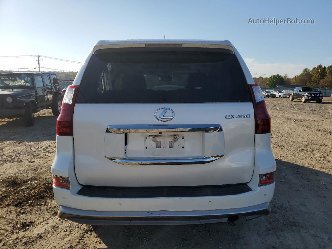 2017 Lexus Gx 460 Premium White vin: JTJJM7FX2H5153268