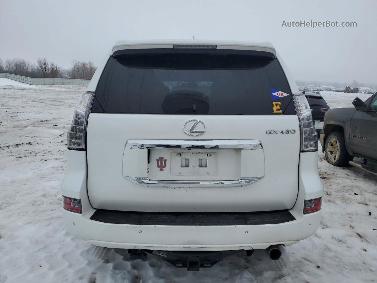 2015 Lexus Gx 460 Premium Белый vin: JTJJM7FX4F5104666