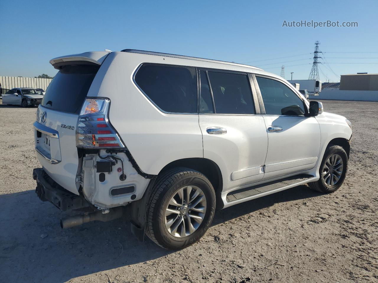 2017 Lexus Gx 460 Premium White vin: JTJJM7FX4H5157726