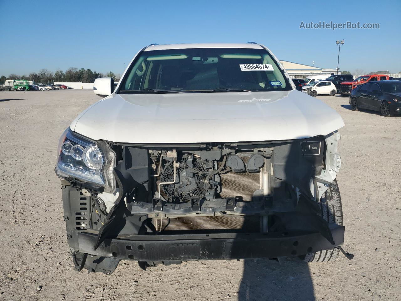 2017 Lexus Gx 460 Premium White vin: JTJJM7FX4H5157726