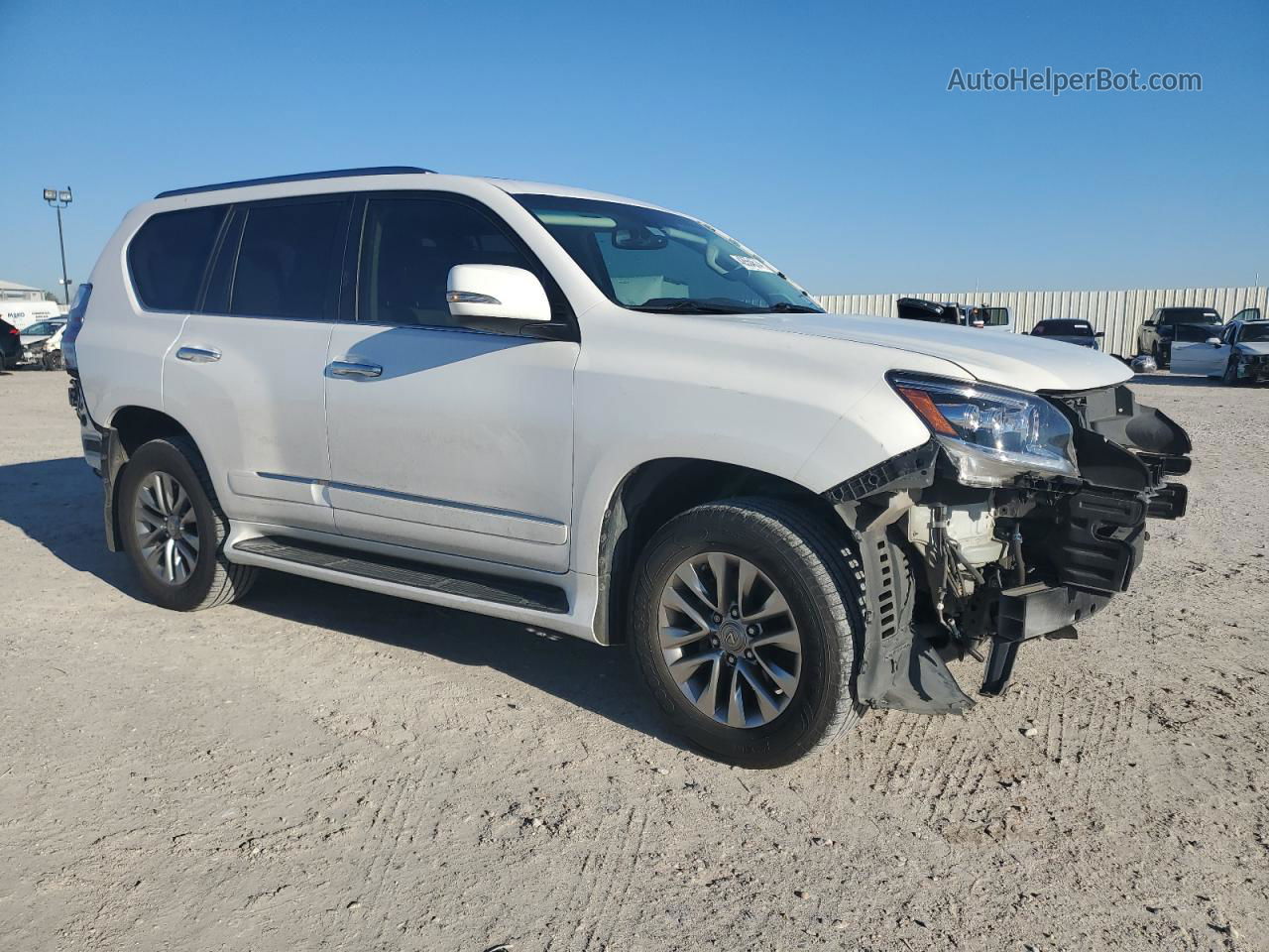 2017 Lexus Gx 460 Premium White vin: JTJJM7FX4H5157726