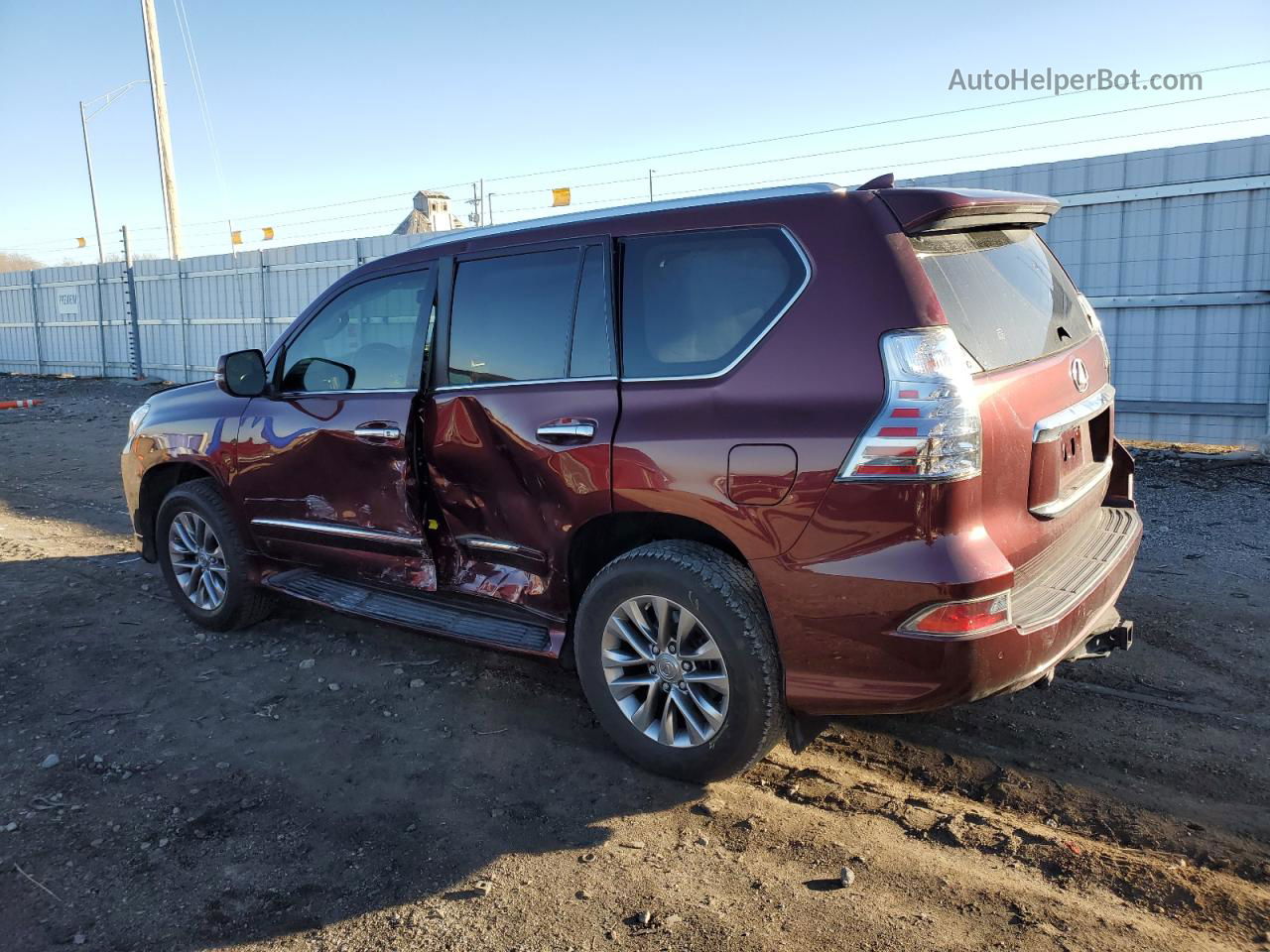 2017 Lexus Gx 460 Premium Red vin: JTJJM7FX4H5171139