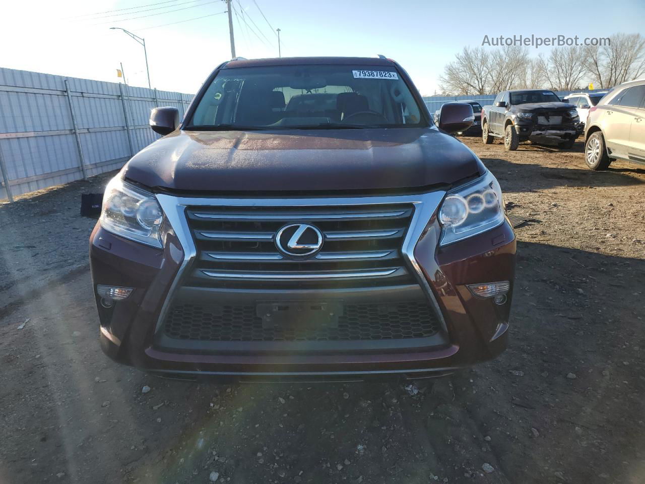 2017 Lexus Gx 460 Premium Red vin: JTJJM7FX4H5171139