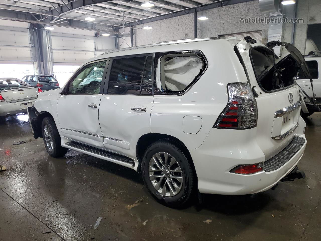 2017 Lexus Gx 460 Premium Белый vin: JTJJM7FX4H5173599