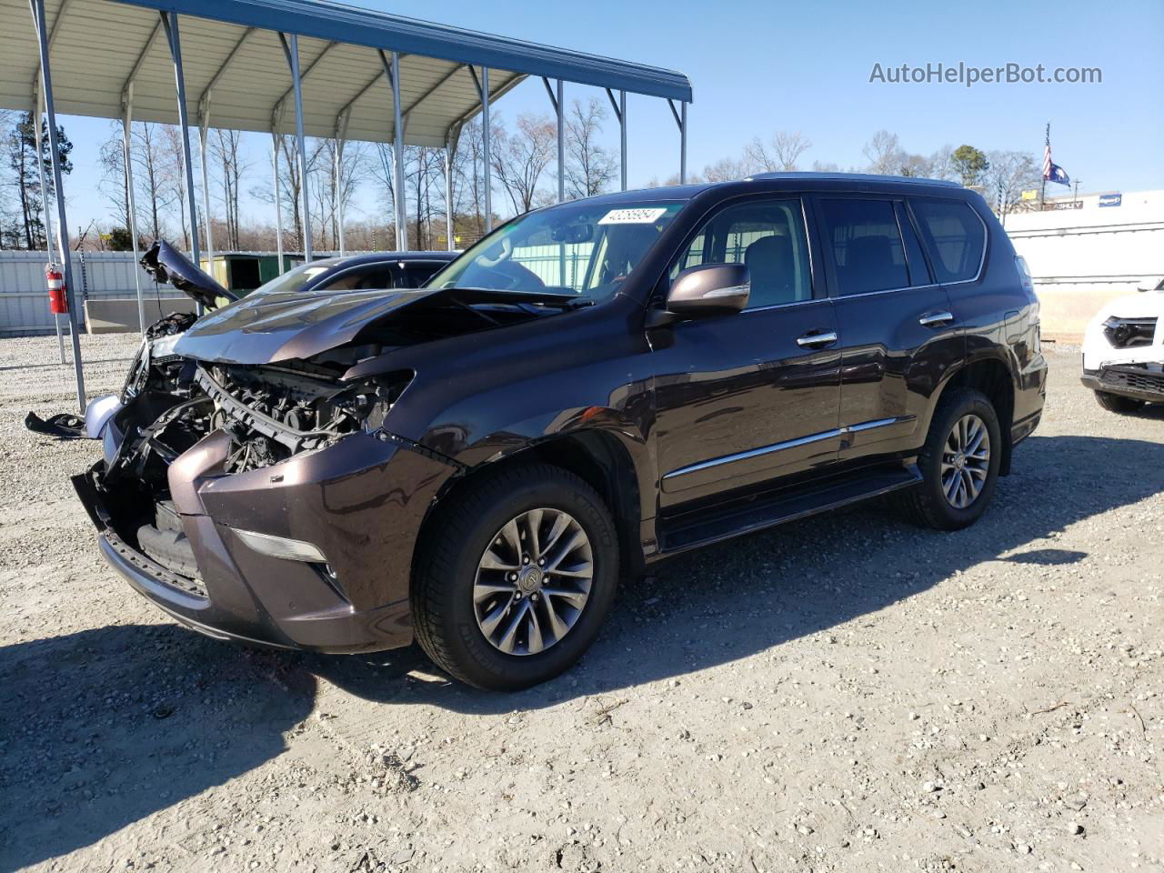 2017 Lexus Gx 460 Premium Коричневый vin: JTJJM7FX4H5177247